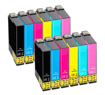 Huismerk Epson T0801 / T0806 Multipack 12X