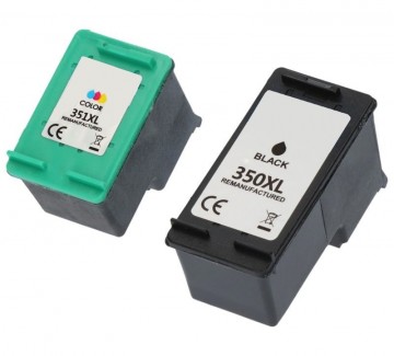 Huismerk HP 350 / 351 XL Multipack 2X