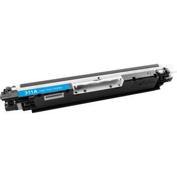 Huismerk vervangt HP 126A Toner Cyaan (CE-311A)