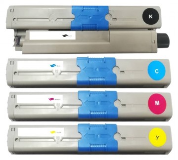 Huismerk OKI 46508709 / 46508712 Toners Multipack