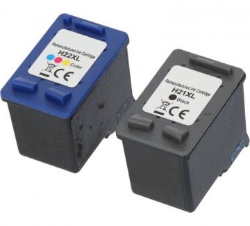 Huismerk HP 21 / 22 XL Multipack 2X