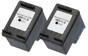 Huismerk HP 301XL Zwart 2X