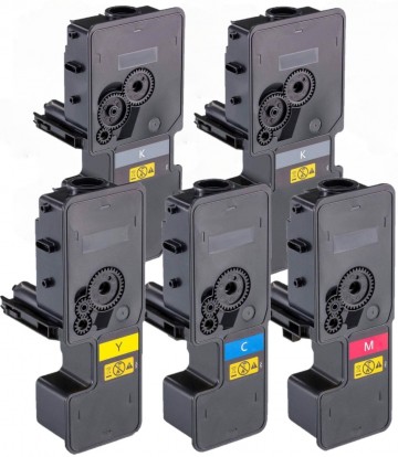 Huismerk Kyocera TK-5230 Toners Multipack + Extra Zwart