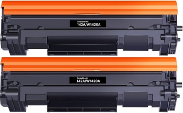 Huismerk vervangt HP 142A Toners 2X (W1420A)
