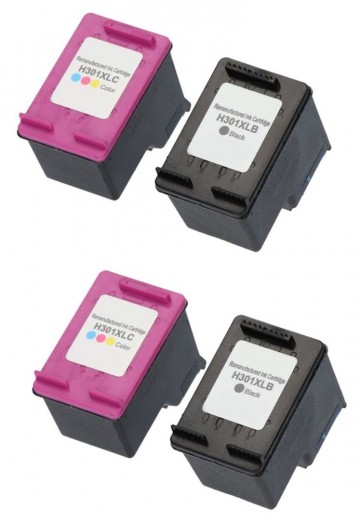 Huismerk HP 301XL Multipack 4X