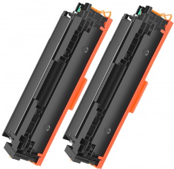 Huismerk vervangt Canon 054H Toners 2X Zwart