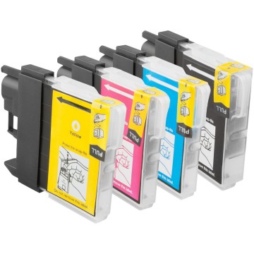 Huismerk Brother LC-1100 Multipack 4X