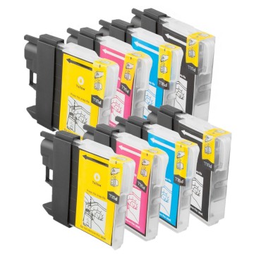 Huismerk Brother LC-1100 Multipack 8X