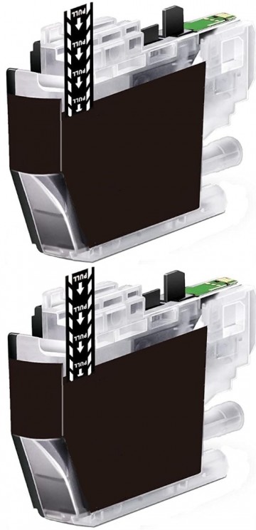 Huismerk Brother LC-421 Zwart 2X